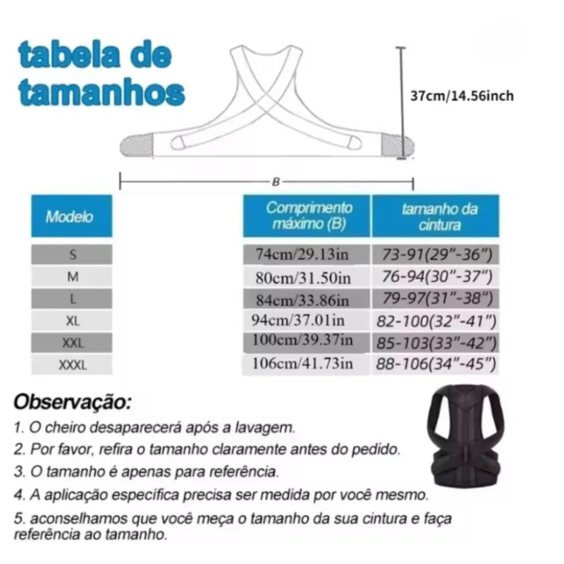 Corrector de Postura con Anclaje Escapular Reforzado  Soporte Torácico Ajustable Pectus Academy